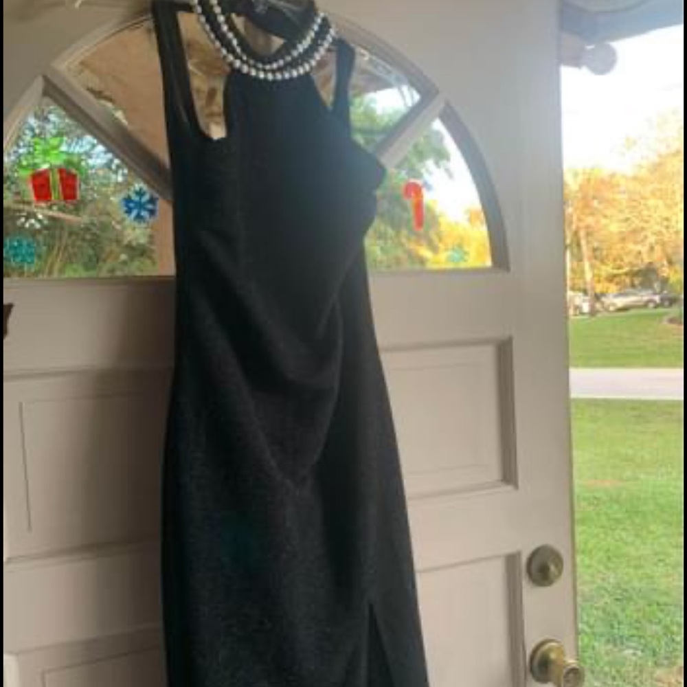 Teeze Me Long Black Dress
